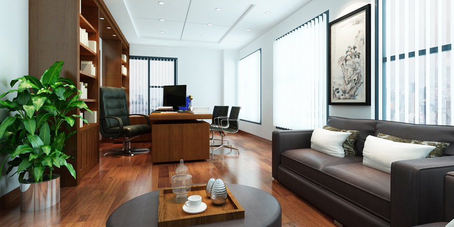 合肥萬達廣場廬聯投資辦公裝修工程